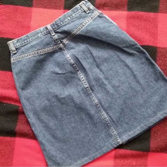 EDDIE BAUER Vintage Jean Skirt - Picture 4 of 4